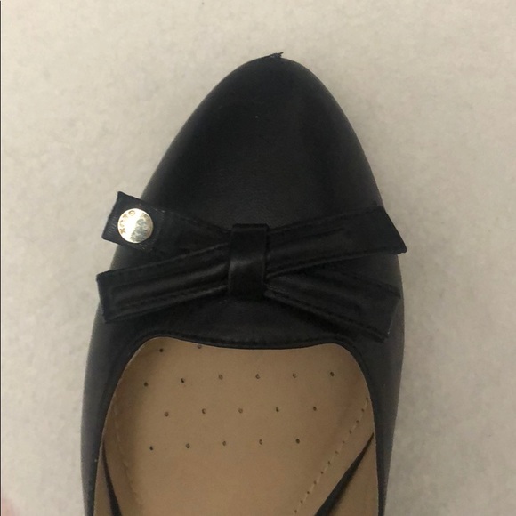 Geox—Black leather Flats, Pointed, US6 - Picture 3 of 5